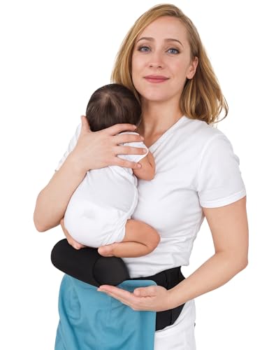 TwinGo Infant Insert for Newborn Carrier - Baby Carrier Accessories for Front Carry - Soft Foam Cushion & Breathable Cotton Fabric - Baby Support for 7 lbs & Up - Single Pack