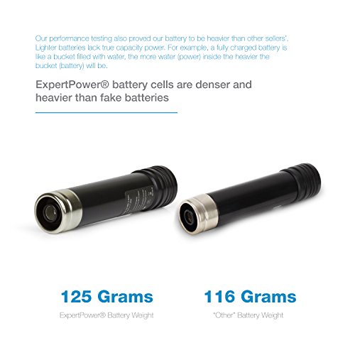 Expertpower 3.6V 1300Mah Nicd Battery For Black & Decker Vp100, Vp110, Vp130, Vp143 151995-03 383900-03 387854-00 Sears Craftsman 00911271000 11271 900.112710 (2 Batteries + 1 Charger) #TOP4