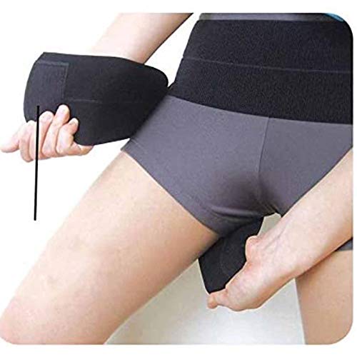 Soporte para la ingle y la cadera, soporte para el alivio del dolor de la ciática, soporte para el nervio ciático para el músculo cuádriceps tirado del muslo, tensión del flexor de la cadera, bursiti