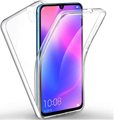KP TECHNOLOGY Case for Huawei P30 Pro - 360Full Body Hard PC Back and Soft Silicone TPU Front Integrated Transparent Slim Ultra-Thin Cover Case for Huawei P30 Pro