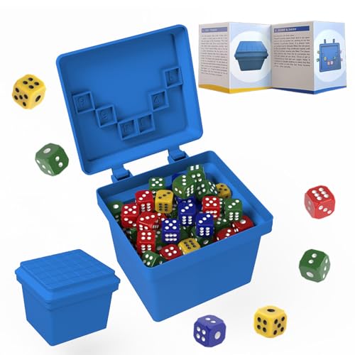 Fast-Paced Family Dice Game Fun Game for 2-6 Players Board and Dice Game with Dumpster 80 Dice + Graffiti Stickers Party Game for Adults on Game Nights Travel Adventures