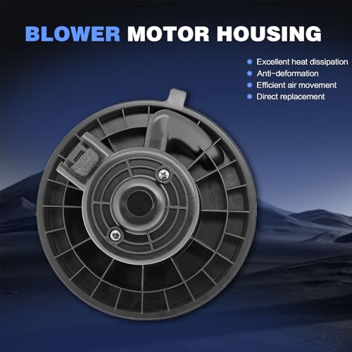Image of 700191 HVAC Blower Motor Compatible with 2003 2004 2005 2006 Chevy Silverado 1500 2500 Suburban Avalanche Cadillac Escalade ESV EXT GMC Sierra Yukon Replaces# 89019320 89019301