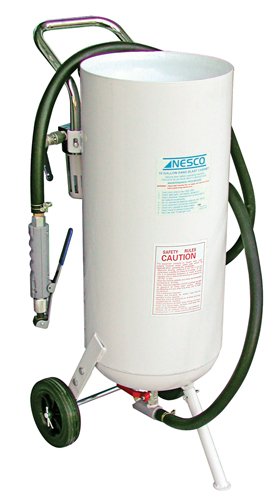 Nesco Tools 410A Portable Pressure Sandblaster - 10 Gallon Capacity