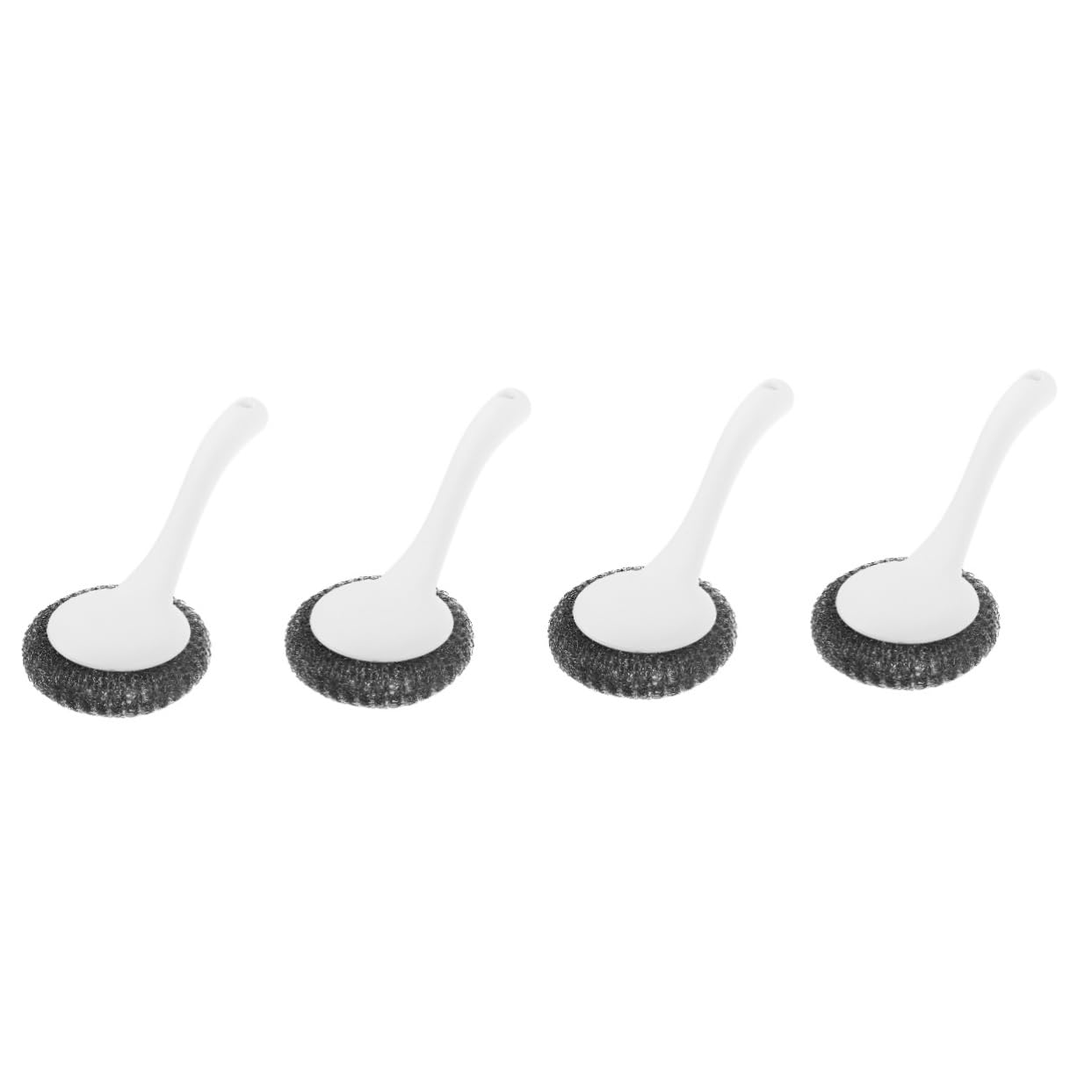 Zerodeko 4 Pezzi Spazzola Per Pentole Scopo Lavastoviglie Microfibra Tutto Cucina Spazzola Per Piatti Pespa Per Lavaggio Del Piatto Lavapiatti in Acciaio Strofinare i Piatti Lana D'acciaio
