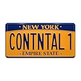 John Wick: Chapter 2 | Continental 1 | Metal Stamped License Plate