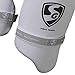 SG Ultimate Combo Thigh Guard | White | Men RH | Polyester | Men | Customised Adjustment | Thigh & Inner Thigh Guard | Comfort-Fit Elasticated Straps | Fully Adjustable | Secure Fit