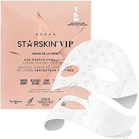 STARSKIN VIP Cream de la Crème Instantly Recovering Sheet Mask Cover