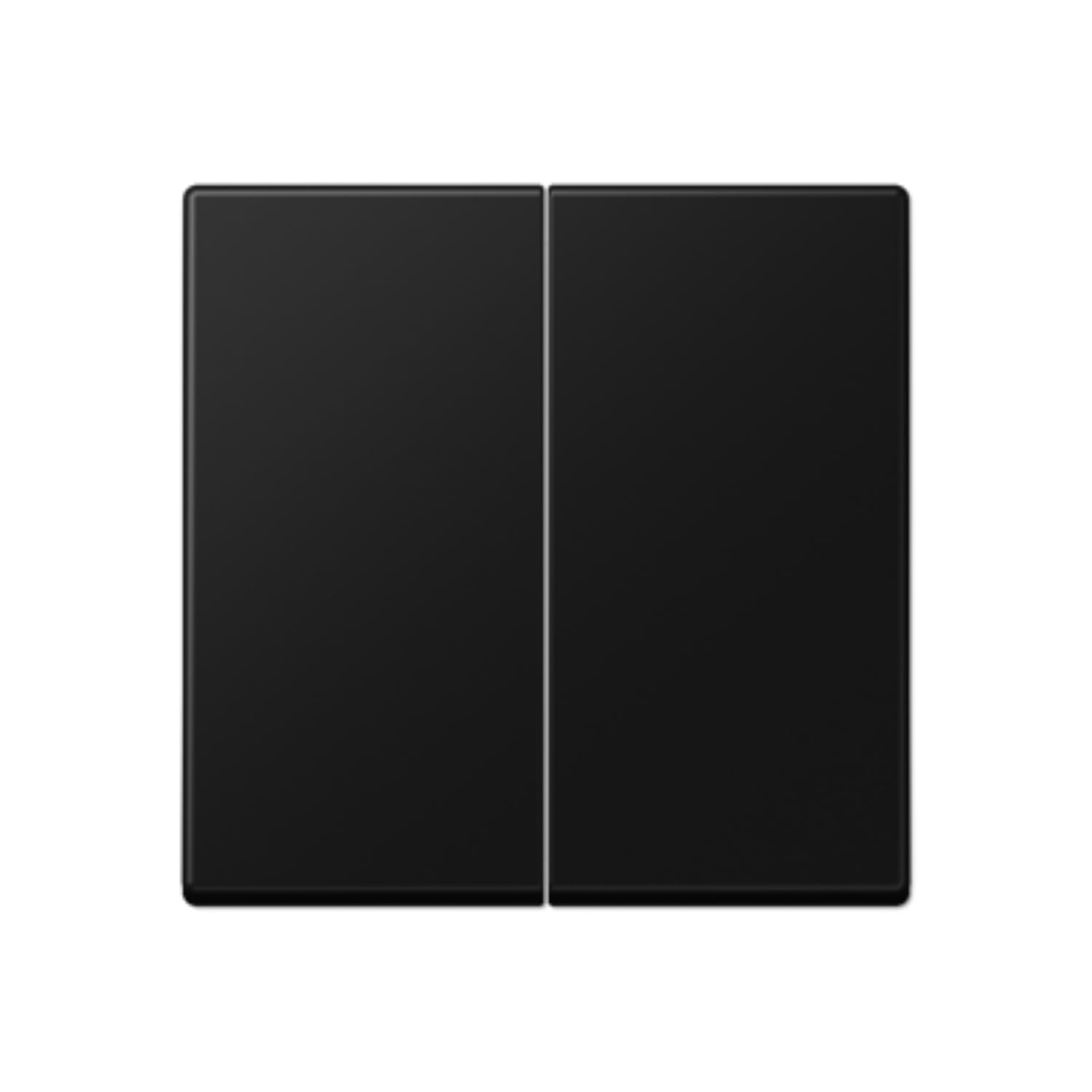 Volet A noir mat JUNG A1702BFSWM touche double 2 flèches