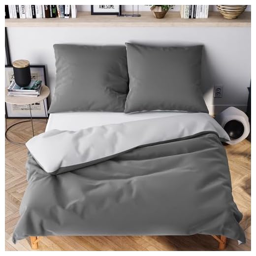 Kuscheli® Bettwäsche 135x200 4 teilig | ÖkoTex Zertifiziert & für Allergiker geeignet |Bettwäsche Set mit je 2 Bettbezügen 135 x 200 & Kissenbezügen 80x80 | modern Karos 9 Wolkenfeld Bettwäsche 135x200 4teilig grau anthrazit - kuschelig weich & bügelfrei - 2X Bettbezug + 2X Kissenbezug 80x80 - Ganzjahres Bettwäsche-Sets