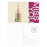 #N/A DIYthinker Russie Illustration Haut-lieu touristique Carte postale nationale Symbole Mlle Set Carte postale Merci 20pcs Side 5,7 pouces x 3,8 pouces Multicolor 5.7 pouces x 3.8 pouces Multicolore