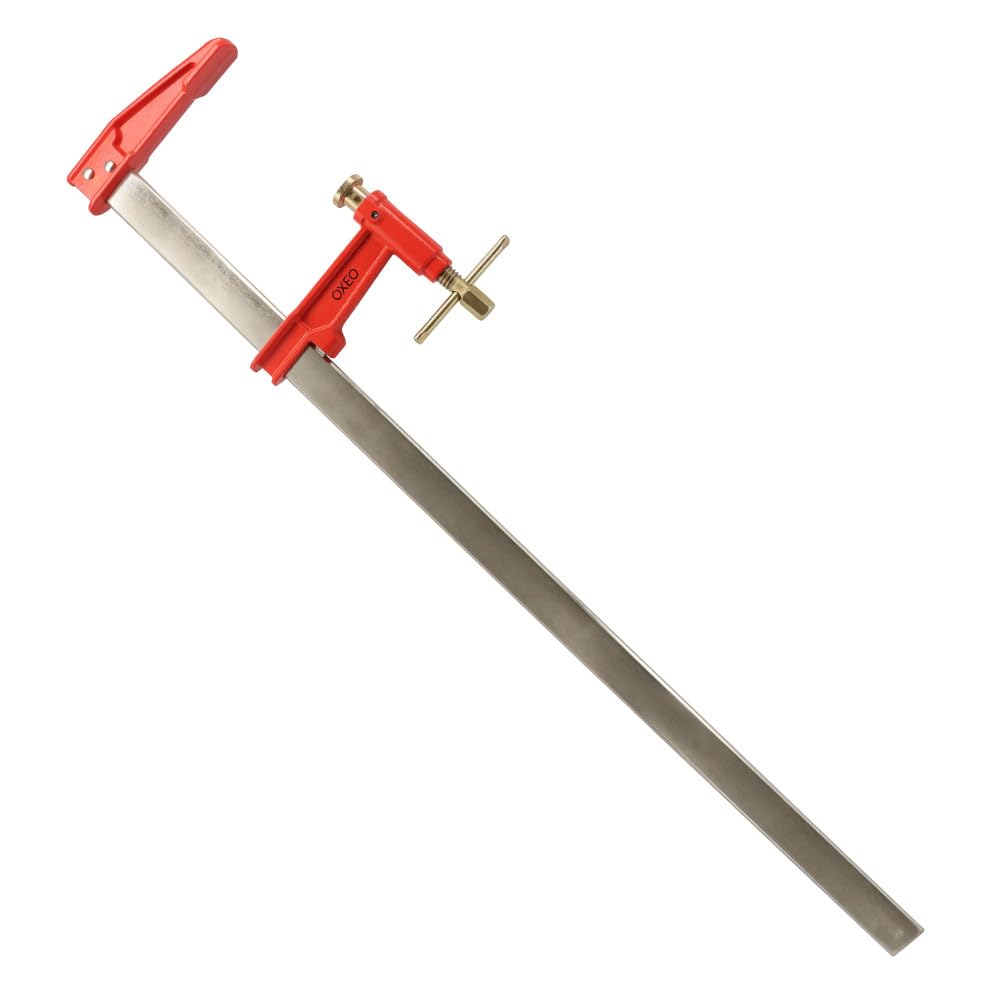 Lot de 2 serres joints à pompe 80 cm - Acier laminé - Longueur de serrage 80 cm - Saillie 125mm - Frein anti glissement