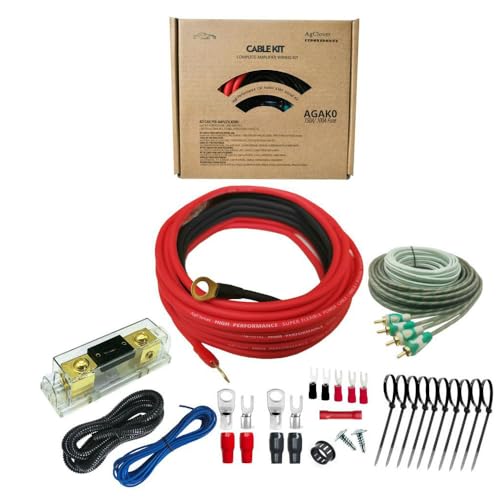 Kit de câblage amplificateur pour une qualité sonore maximale et puissance auto