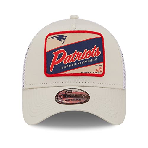 New Era A Frame Trucker Cap New England Patriots Stone - vue 4