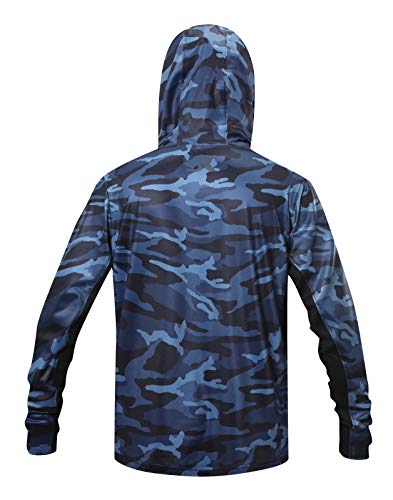 Performance Hooded Fishing Shirt Long Sleeve Hoodie Sun Protection4