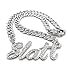 SJ ICED Out SLATT Pendant 12mm/18 Miami Cuban Chain Necklace RC3149R