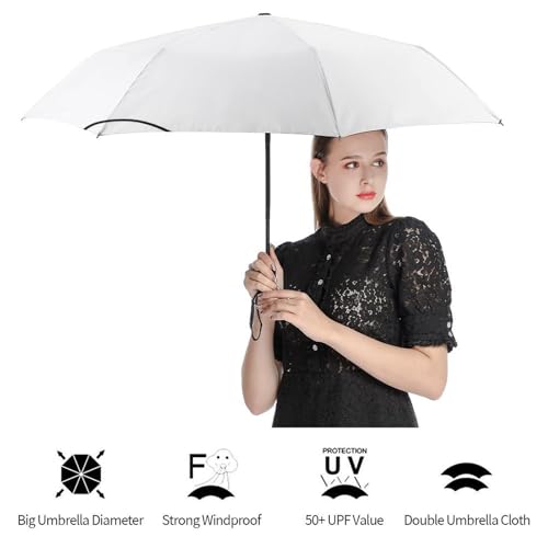 Parapluie pliable et robuste avec système d'ouverture rapide