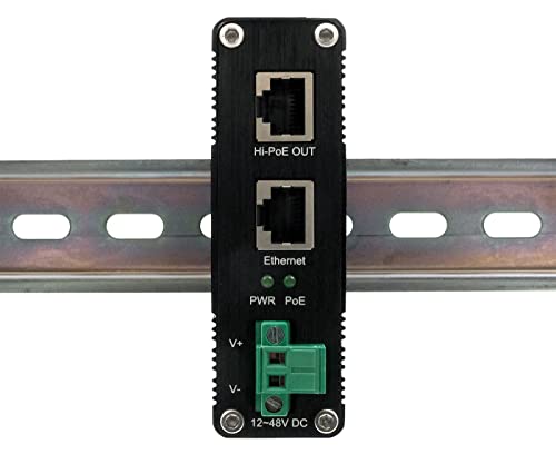 EX-60310 PoE+ Gigabit Injector 60W, Black - Image 3
