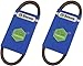 2 Pack Stens 265-515 OEM Replacement Belt MTD 954-0254