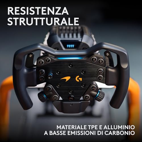RS Formula Wheel McLaren Racing Edition – Volante da corse di simulazione per PC, Xbox e PlayStation – Progettato per l’uso RS Wheel Hub - Controller - Immagine 5