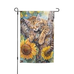 Cute Cat Sunflower7