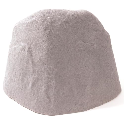 Emsco Group 2282 Natural Granite Appearance Extra Large & Tall Lightweight Easy to Install Landscape Rock Large