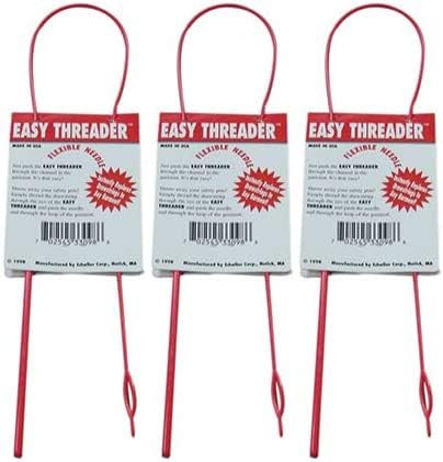 Schaller Easy Threader Craft Tool, Red 3 Pack