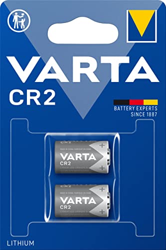 VARTA Piles CR2, lot de 2, 3V, piles spéciales pour petits appareils électroniques, longue durée...