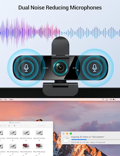 4K Web Camera with Microphone