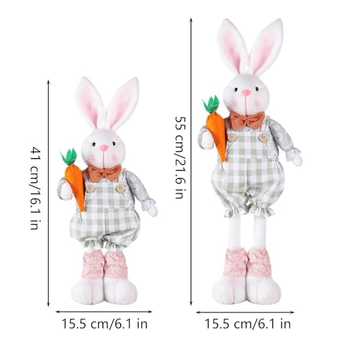 Lapin de Pâques ajustable pour espace restreint et décor modulable