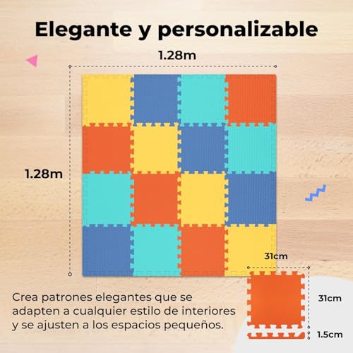 La Mejor Selección de Tapetes de fomi para niños los 10 mejores. 26 Imagen adicional