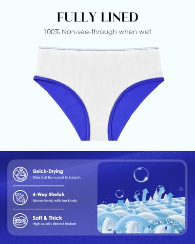 Image of Century Star Girls Swimsuits for Teens Bikini 2026 Solid Teen Bathing Suits Adjustable Straps Swimwear Padded 8-15 Years
