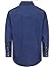 BOCOMAL FR Shirts Washed Denim EX Soft Lightweight Smooth Fit Pearl Snaps Down Durable Flame Resistant Work Clothing