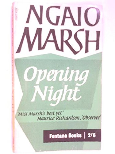 Opening Night B000UJJ95I Book Cover