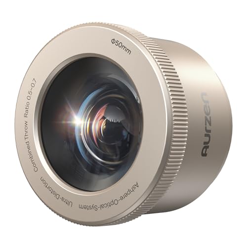 Image of Aurzen AuroraBeam Star Lens for Boom air /D1R air /D1 air Smart Projector | Magnetic Snap-On Design, Projector Accessory, 5X Bigger Image, Wide Angle, Projector Optical Filter for Immersive Viewing