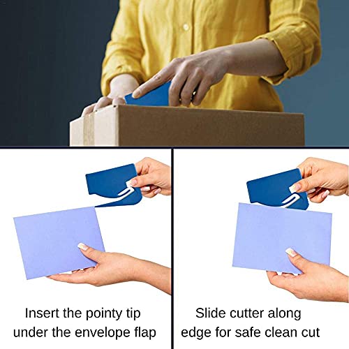 Brief Opener Envelop Slitter Plastic Envelope Mes Briefpapier Envelop Cutter voor Kantoor en Thuis, Envelop Papier Mail… - Afbeelding 8