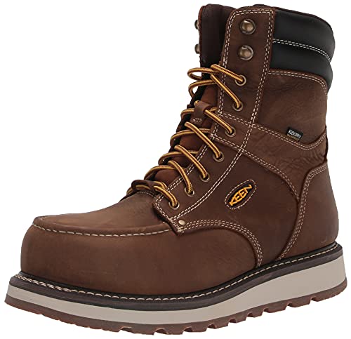 KEEN Utility Men's Cincinnati 8” Waterproof Composite Toe Wedge Work Boots