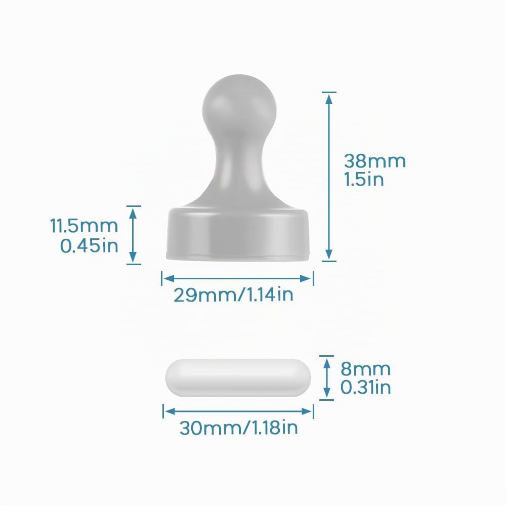 HYCC Agitador magnético, Mezclador magnético de 3000 RPM, Stir Plate MAX Stirring Liquid 3 litros, Agitadores de Laboratorio con Juego de Barra agitadora de y recuperador de Barra agitadora