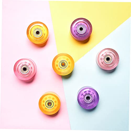 Roue de skateborad remplacement en PU et pièces de rollers enfant - 6