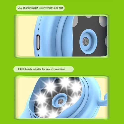 Microscope portable pour enfants double lentille le cadeau éducatif parfait
