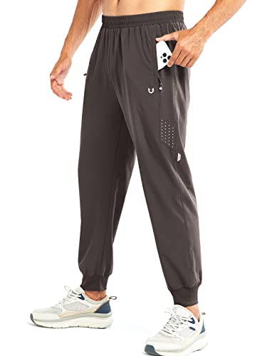 Image of NORTHYARD Men's Athletic Running Pants Lightweight Workout Joggers Quick Dry Gym Sweatpants Active Sports Track Training