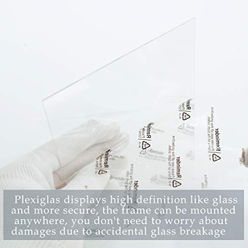 Skaotus 12X18 Picture Frame Black Solid Wood Wall Mounting Certificate Poster Photo Frame(Black,1 Pack) #TOP6