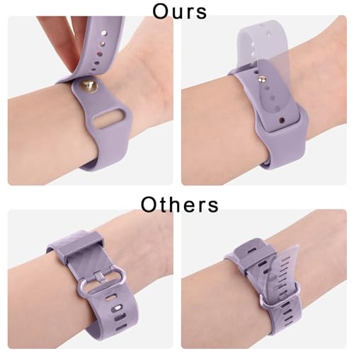 Image of Tobfit Straps for Amazfit Bip /Bip 3 /Bip 3 Pro /Bip /Bip U /Bip U Pro Watch Strap, 20mm Silicone Breathable Replacement Strap for Amazfit GTR 42mm / GTS 2 Mini /2 /2e /3 /4 /4 Mini