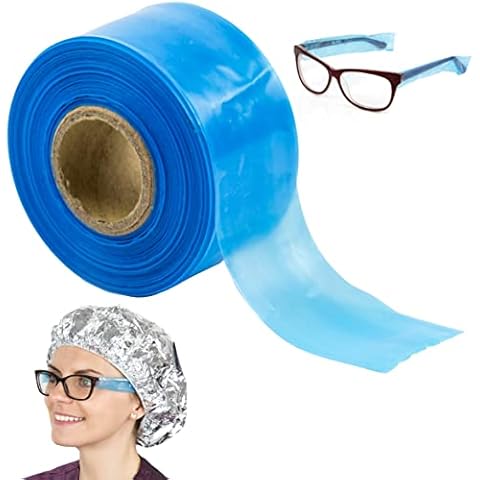 Eyeglass Covers for Hair Color - 200 Plastic Sleeves - Disposable Eyeglass Sleeves - Eye Glass Protector Sleeves - Eyeglass Sleeve Covers - Disposable Eyeglass Guards Cover