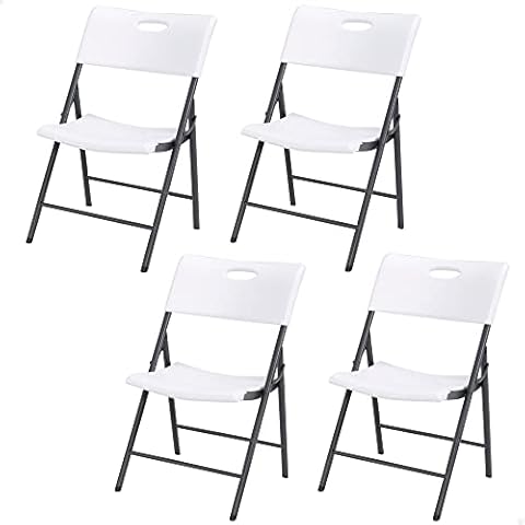 Pack 4 sillas plegables ultrarresistentes Lifetime Cover