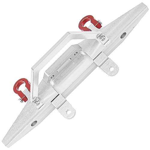 Pare-chocs avant en métal argent avec manilles pour RC Car MN D90 D91 MN99S 1/12