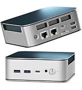 Amazon.com: Getorli Mini PC, Dual LAN AMD R5 7430U(Max 4.3GHz