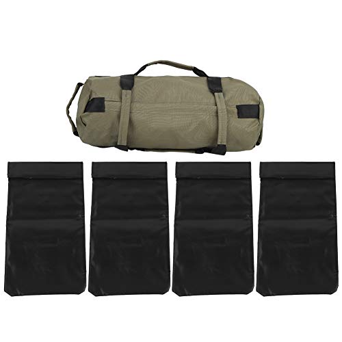 VGEBY Sandbag Fitness Sandbag 48x20cm Fitness Fitness Haltérophilie Sandbag Weight for Strength Training Exercise