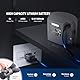 NEEWER Q300 300Ws 2,4G Outdoor Studioblitz mit Q Kompakt Funkauslöser, 7800mAh Li-Ion Akku Blitzlicht Studiofotografie Beleuchtung kabelloses Monolicht 1000 Vollleistung Blitz, Reinigungstuch