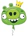 Angry Birds King Pig Mylar Balloon