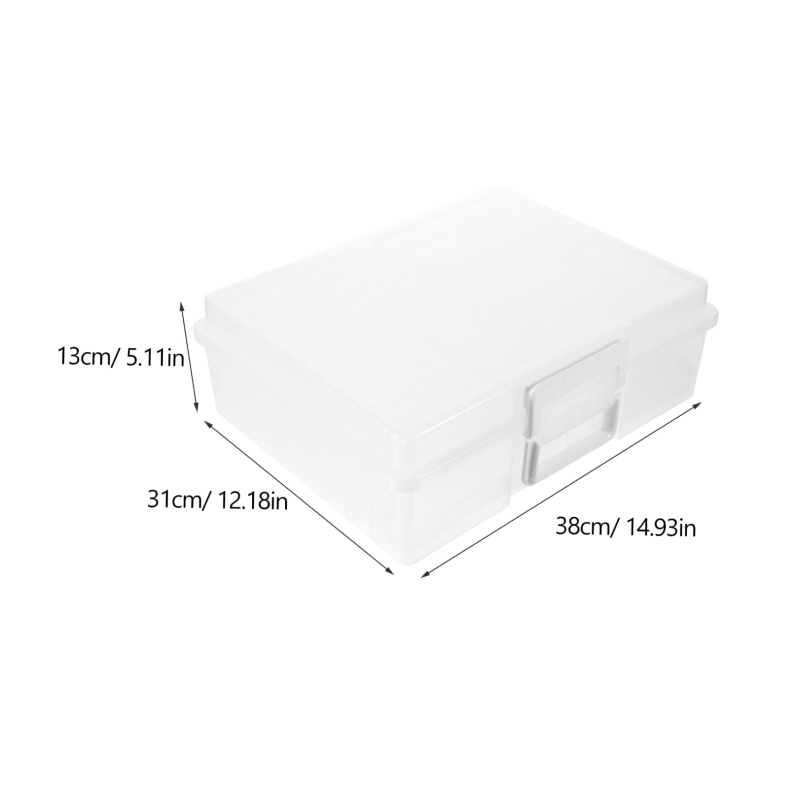 Caja de Almacenamiento para Fotos 4x6 Pulgadas Pp Transparente